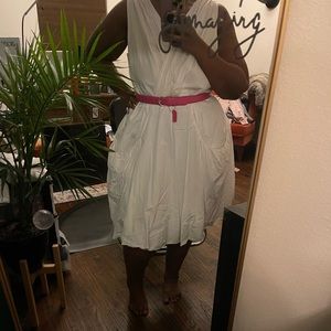 White lane Bryant dress